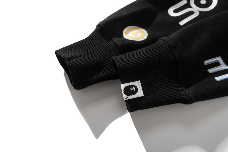 BAPE x Hajime Sorayama Shark Full Zip Hoodie Black vista 7