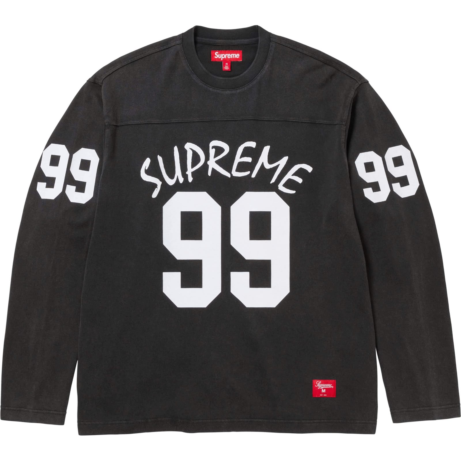 Supreme 99 L/S Football Top – Black