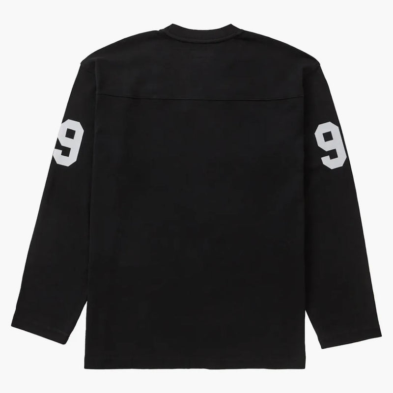 Supreme 99 L/S Football Top – Black vista 2