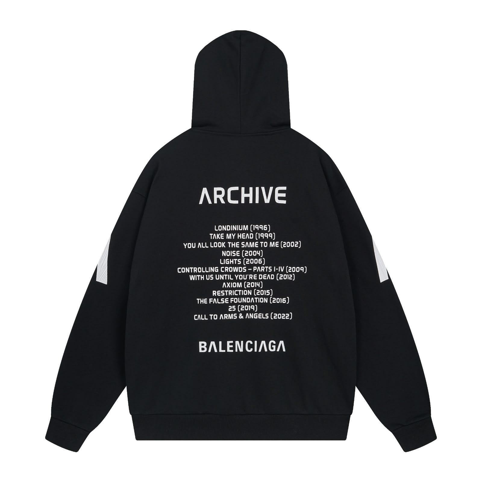 Moletom Balenciaga x Archive Tour Preto vista 2